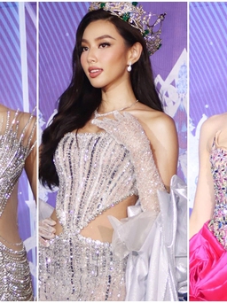 Dàn hoa hậu đọ sắc trên thảm đỏ chung kết Hoa hậu Thế giới Việt Nam 2022