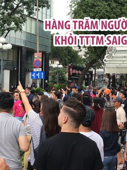 Hàng trăm người tháo chạy khỏi trung tâm thương mại vì máy phát điện