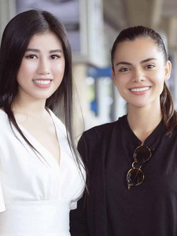 Hoa hậu Liên lục địa Karen Gallman đến Việt Nam