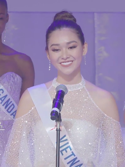 Tường San vào Top 8 'Hoa hậu Quốc tế 2019'