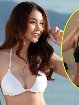 Siêu mẫu Thanh Hằng gây sốt khi khoe vòng eo chạm ngưỡng 51cm