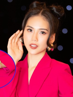 Siêu mẫu Quỳnh Hoa đeo đồng hồ 300 triệu đồng dự sự kiện