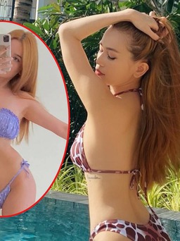 Sĩ Thanh đăng ảnh diện bikini gợi cảm khoe vòng eo 57cm