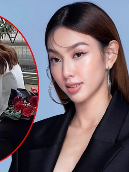 Hoa hậu Thùy Tiên 'gây sốt' với hình ảnh chạy xe máy đi sự kiện