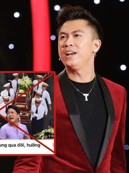 Ca sĩ Hồ Việt Trung bức xúc khi bị đồn qua đời