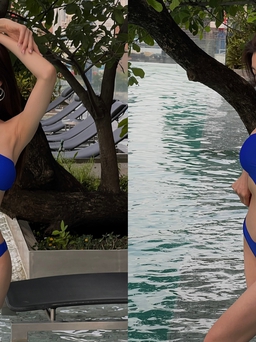 Người đẹp chuyển giới Trân Đài diện áo tắm khoe dáng nóng bỏng tại Thái Lan