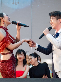 Hoa hậu Đào Ái Nhi song ca cùng quán quân 'Hãy nghe tôi hát'