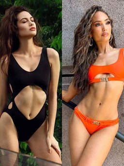 Ngọc Châu và loạt đối thủ Hoa hậu Hoàn vũ nóng bỏng khi diện bikini