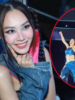 Hoa hậu Mai Phương nói gì về màn nhảy nhót gây tranh cãi cùng Lê Bống
