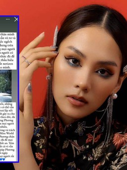 Hoa hậu Mai Phương lên tiếng vụ bị chỉ trích vì bài đăng nhạy cảm
