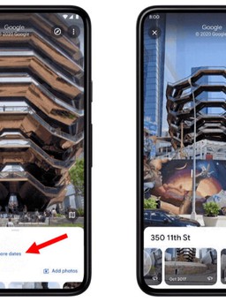 Google Street View bổ sung tính năng và thiết bị mới
