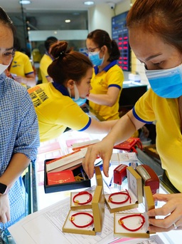 PNJ giảm giá nữ trang lên đến 20%