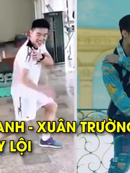 Văn Thanh, Xuân Trường nhảy điệu 'Hãy trao cho anh' của Sơn Tùng MTP