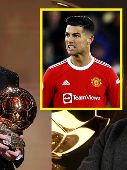 Messi giành Quả bóng vàng, Ronaldo giận dữ chỉ trích sếp lớn của ban tổ chức