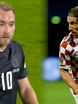 Sao M.U lập siêu phẩm, Đan Mạch vẫn không thắng đội của 'lão tướng' Modric
