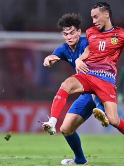 U.23 Thái Lan để thua tuyển Lào