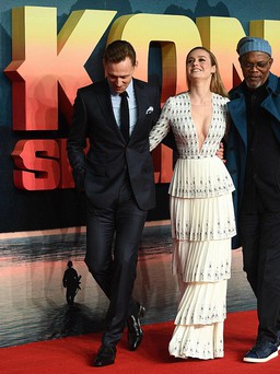 Brie Larson khoe 'vòng một' nóng bỏng dự công chiếu ‘Kong: Skull Island’
