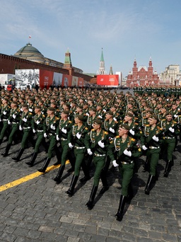 Chiều nay Nga duyệt binh, chờ tuyên bố của Tổng thống Putin