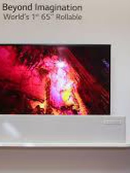 LG ra mắt TV 4K cuộn được, trình diễn màn hình 8K