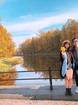 Tuyệt đẹp mùa thu vàng nước Nga qua lăng kính của du học sinh