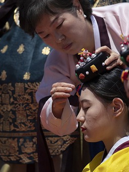 Long trọng lễ thành nhân ở Hàn Quốc