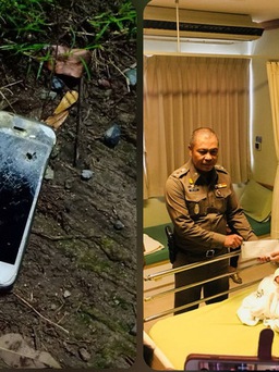 iPhone đỡ đạn găngxtơ, cứu mạng cảnh sát Thái