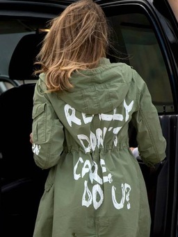 Đệ nhất phu nhân Mỹ hé lộ bí ẩn về thông điệp trên áo khoác