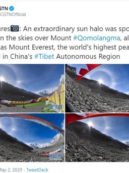 Nepal phẫn nộ vì truyền thông Trung Quốc ‘đoạt’ đỉnh Everest