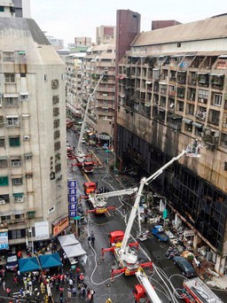 Vụ cháy chung cư làm 46 người chết ở Đài Loan là từ nhang muỗi