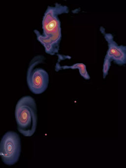 Phát hiện vật thể xoắn ốc bí ẩn đang xoay quanh lõi Dải Ngân hà