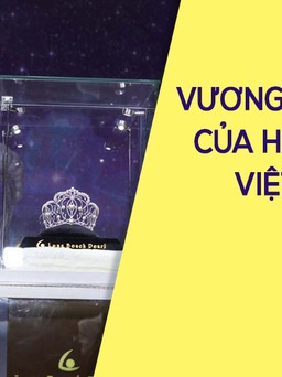 Vương miện 2,7 tỉ đồng dành cho Hoa hậu Hoàn vũ Việt Nam 2017