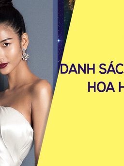 Hoàng Thùy dẫn đầu danh sách bình chọn Hoa hậu Hoàn vũ Việt Nam