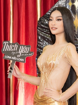 Á hậu Kiều Loan diện váy xuyên thấu trong buổi ra mắt MV đầu tay
