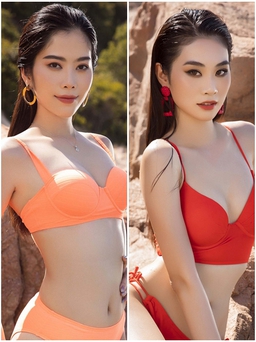 'Bỏng mắt' với bộ ảnh bikini Top 38 Miss World Vietnam 2022