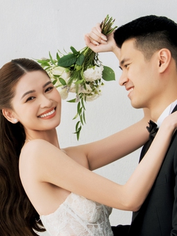 Ảnh cưới lãng mạn của Á hậu Thùy Dung và bạn trai doanh nhân