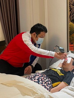 Madam Pang gặp chấn thương sau trận đấu với Lào