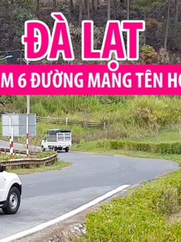 Đà Lạt có thêm 6 con đường mang tên các loài hoa