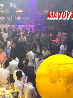 Phát hiện ma tuý trong bar ở trung tâm Sài Gòn