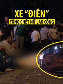 Đồng nghiệp bàng hoàng vì nữ lao công bị xe “điên” tông chết trên phố Hà Nội