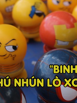 Bán thú nhún lò xo Emoji tại TP.HCM thu tiền triệu mỗi ngày