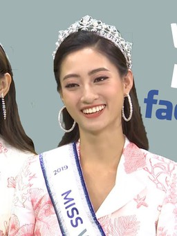 Hoa hậu Lương Thùy Linh bật mí lý do khóa Facebook