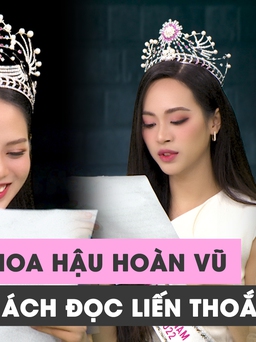 Top 3 Hoa hậu Việt Nam 2022 chật vật vượt thử thách "đọc liến thoắng"