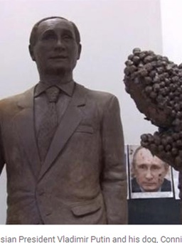 Làm tượng Tổng thống Nga bằng chocolate