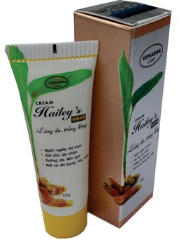 CREAM Hailey’s Nghệ láng da, trắng hồng với Nano Curcumin