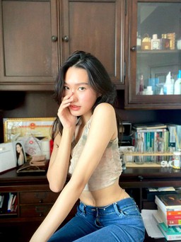 Người đẹp Hoa hậu Việt Nam Doãn Hải My khoe mặt mộc, dáng kiều hút hàng ngàn fan