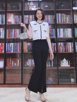 7 set đồ thời trang công sở, phong cách Hàn Quốc dễ dàng biến nàng thành “sao”