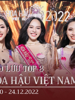 Giao lưu: Top 3 Hoa hậu Việt Nam 2022