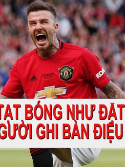 Beckham 44 tuổi vẫn đá bóng như thanh niên khiến fan mê mẩn