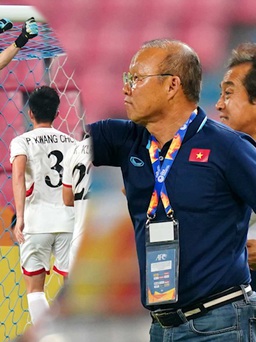 HLV Park: “Tiến Dũng đang rất buồn, nên hướng đến trận gặp Malaysia”