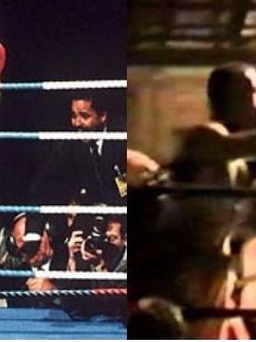 Quyền anh chuyên nghiệp, khó tin nhưng có thật, mẹ đánh đối thủ giúp con thắng knock-out
